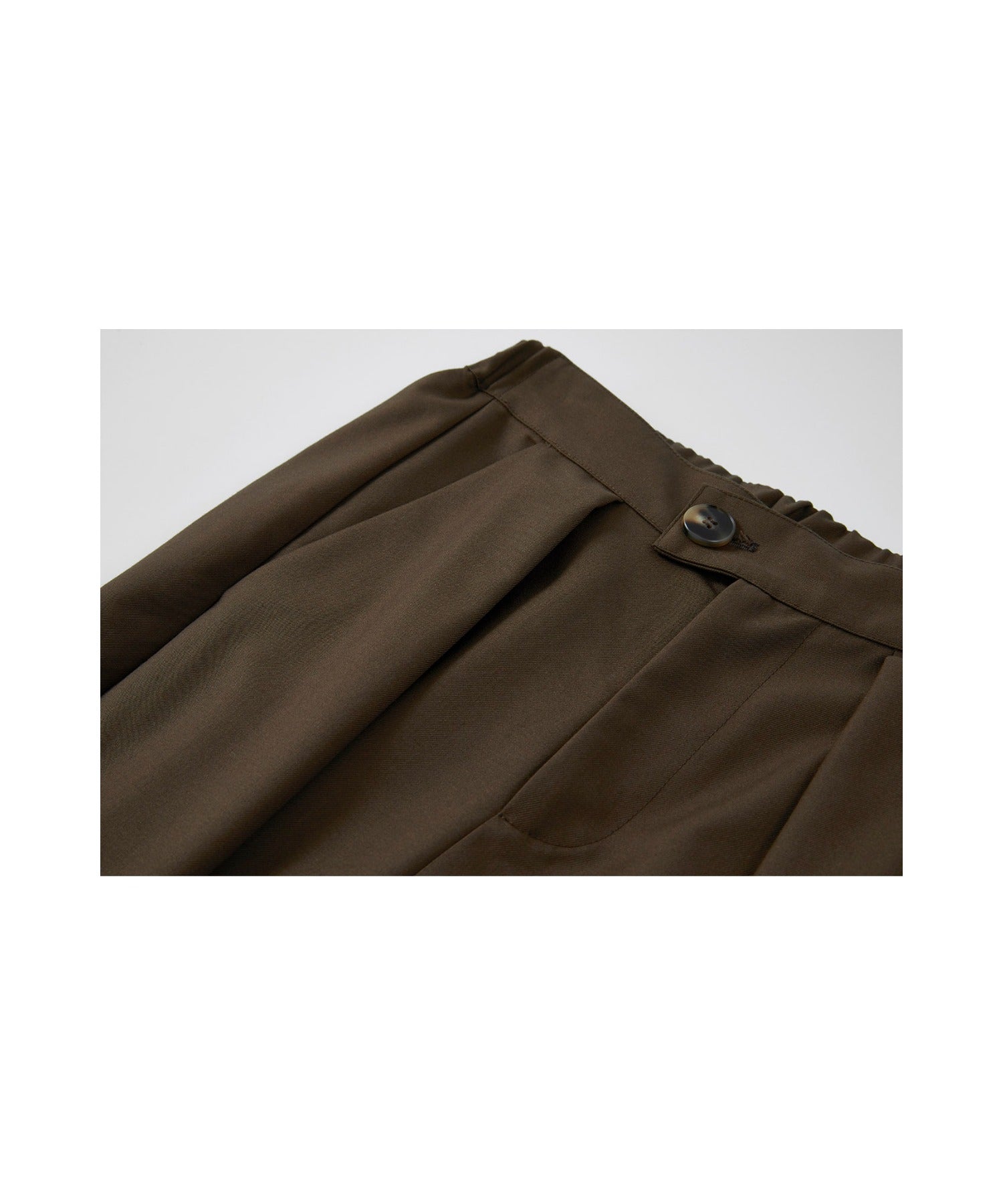 [tageechita] Basic wide straight pants