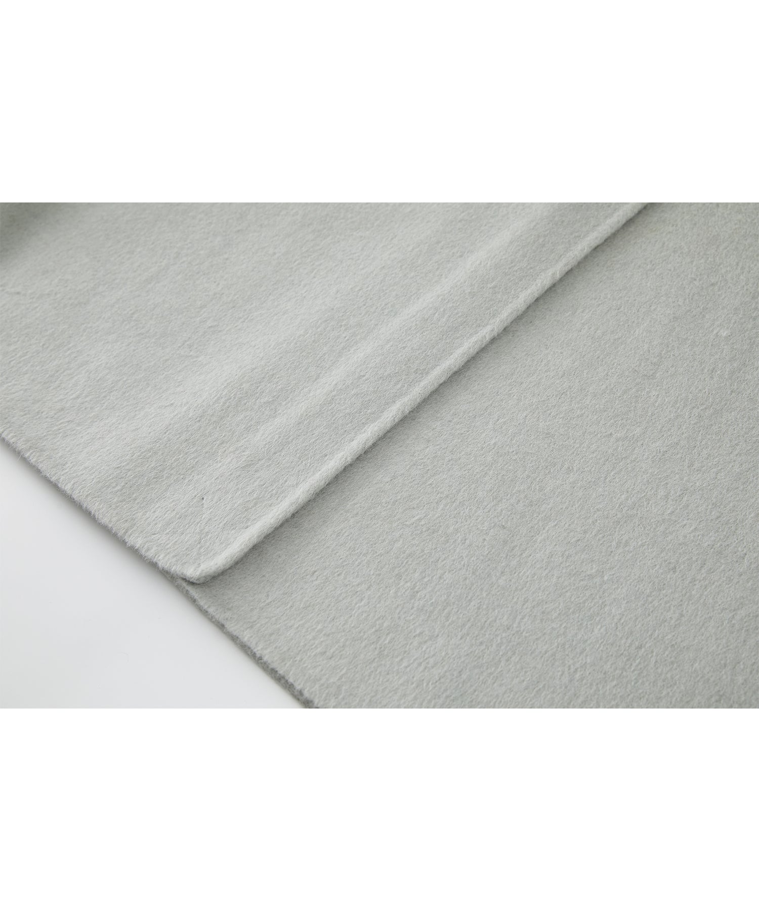 Raglan Sleeves Oversized Double-Faced Wool Coat