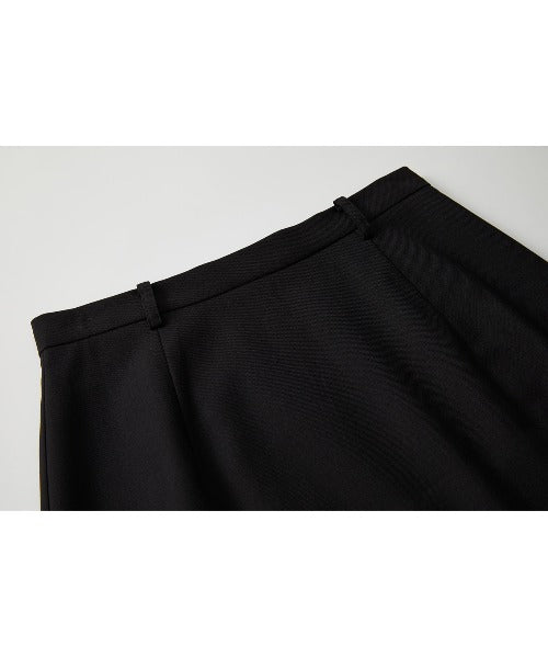 Back-Slit Maxi Pencil Skirt