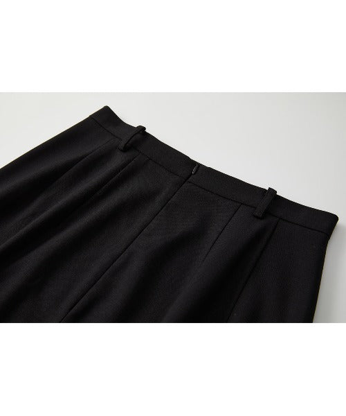 Back-Slit Maxi Pencil Skirt