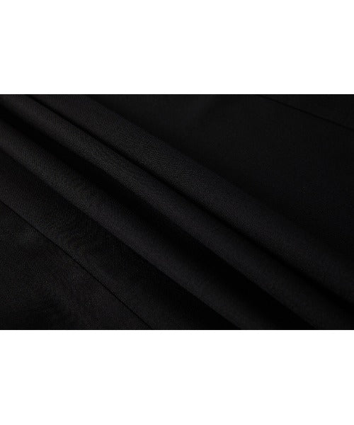 Back-Slit Maxi Pencil Skirt