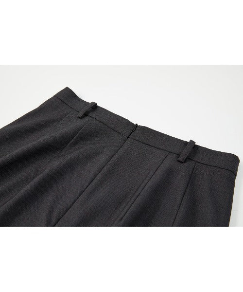 Back-Slit Maxi Pencil Skirt