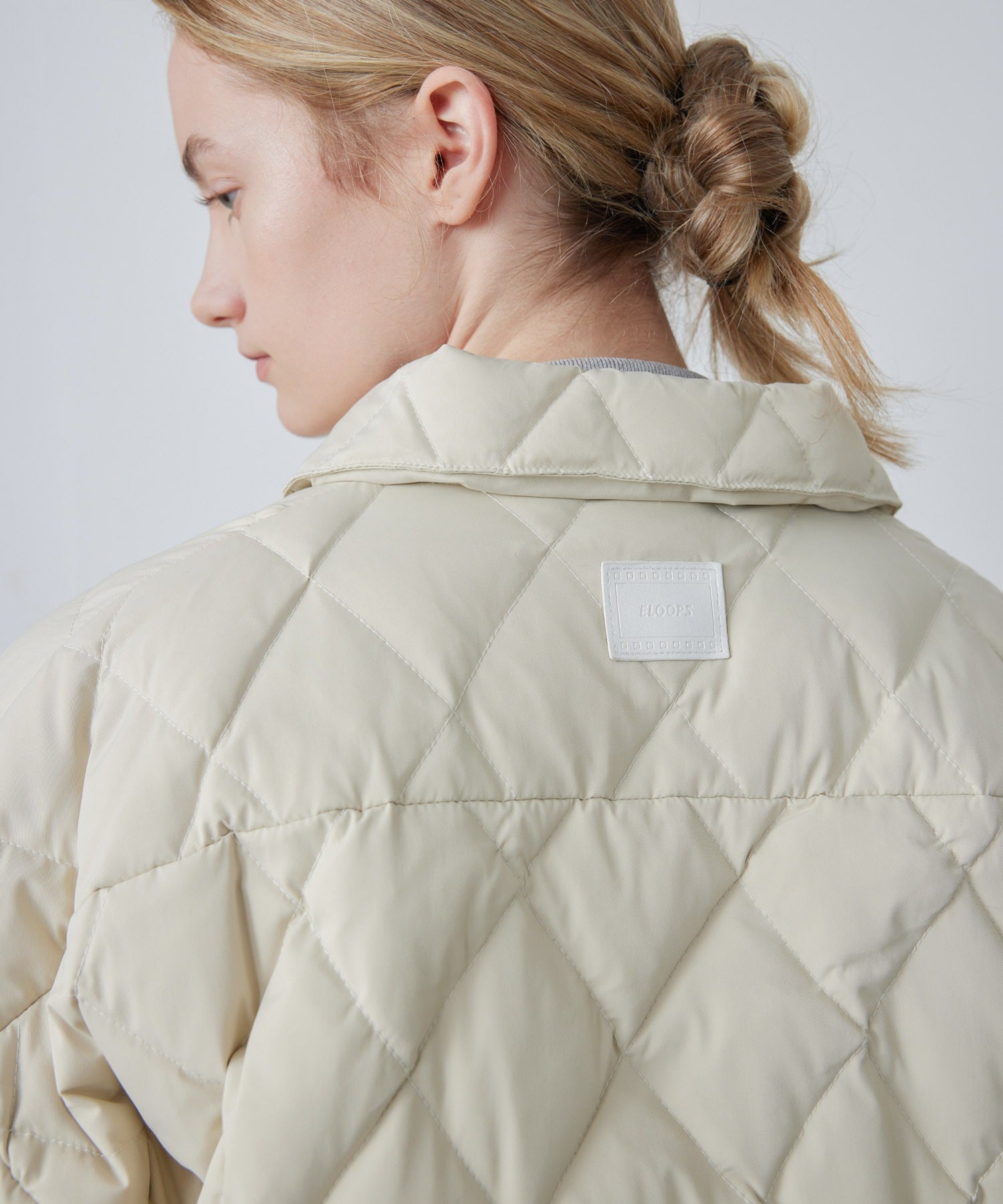 Oversized Matte Quilted Jacket