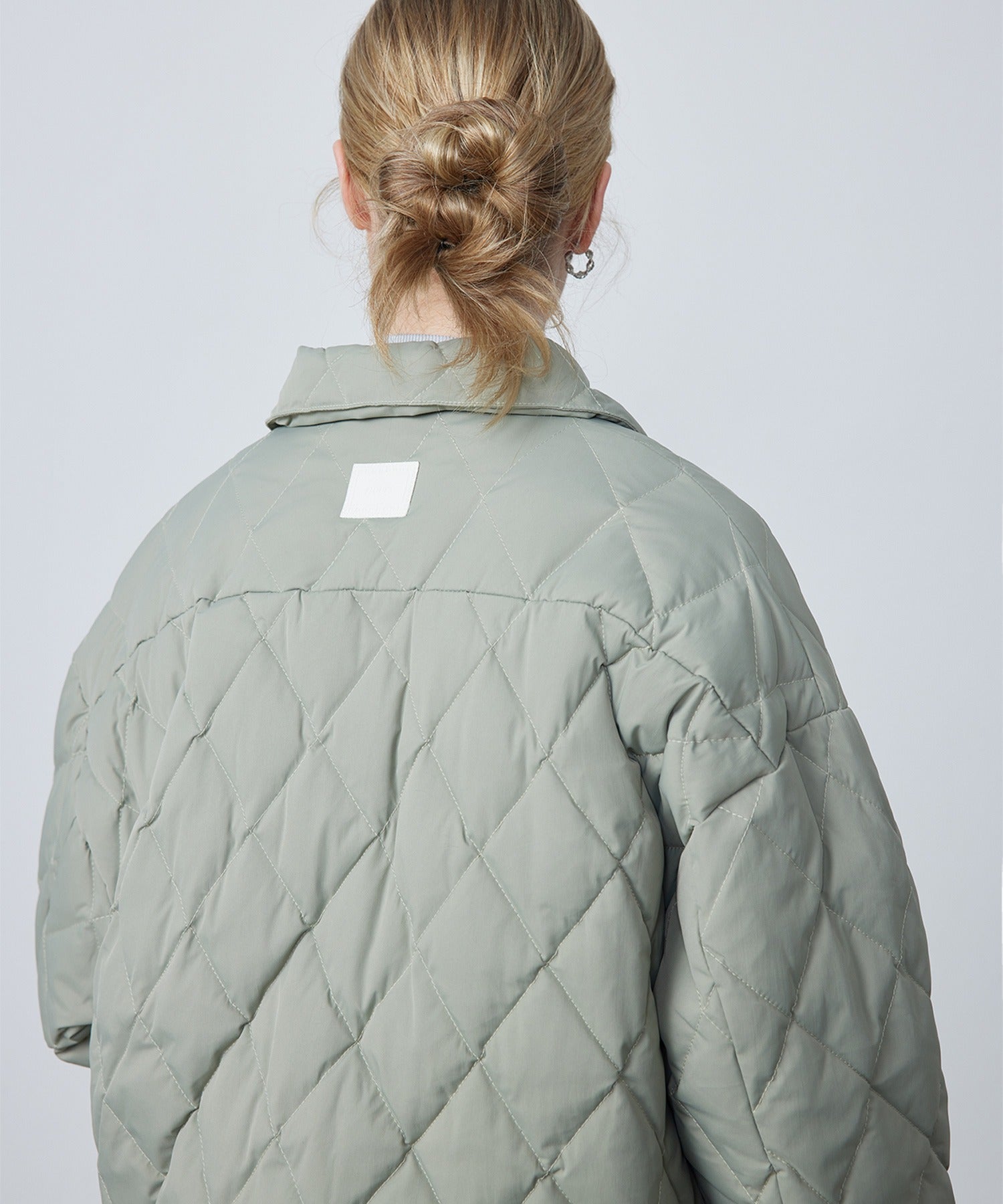 Oversized Matte Quilted Jacket