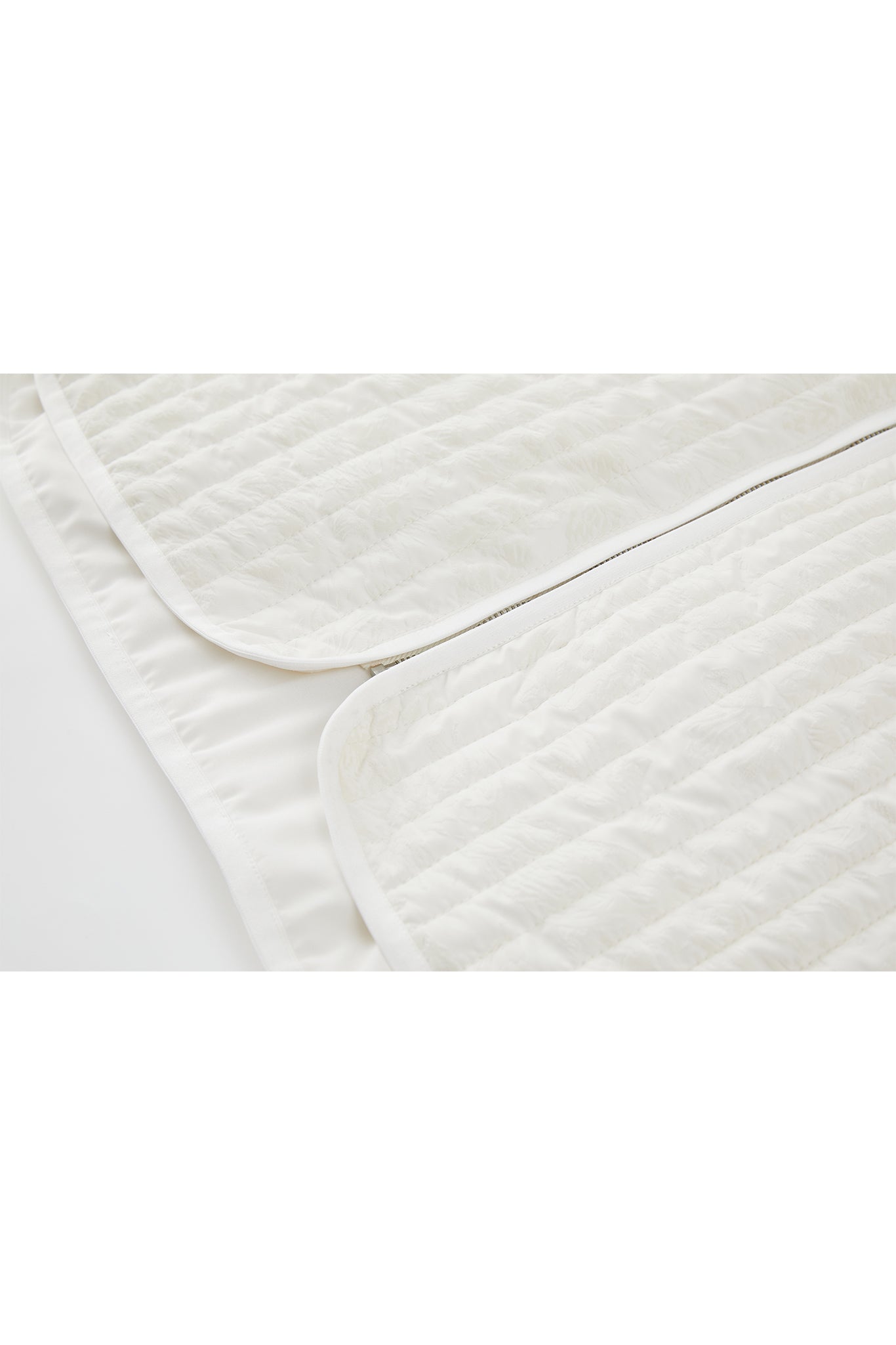 Flocked Print Quilted Jacket