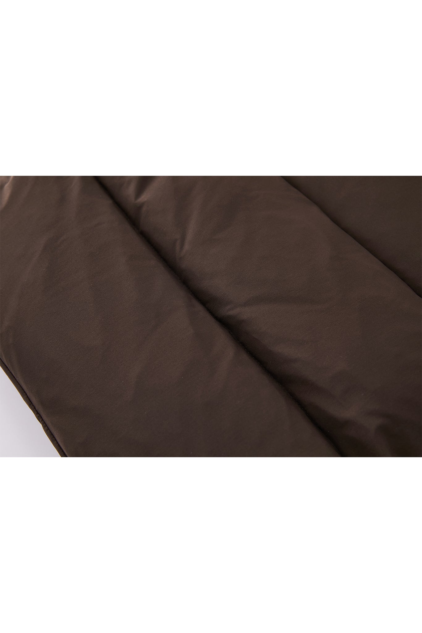 Cropped Puffer Vest with Moldable Neckline