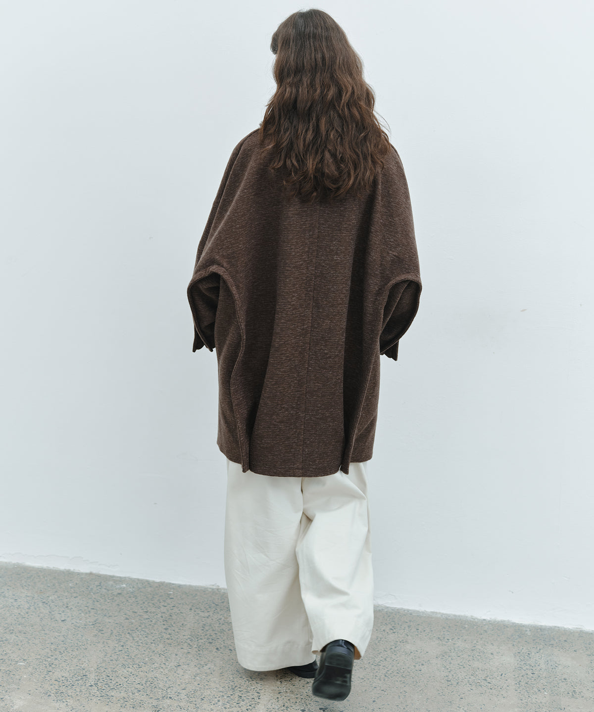「10月下旬出荷予定」Back Elastic Wide Straight Pants