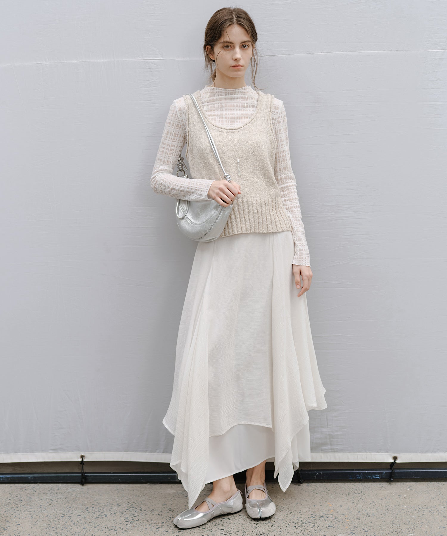 “Shipping in early March” Marl Knit Tank Vest