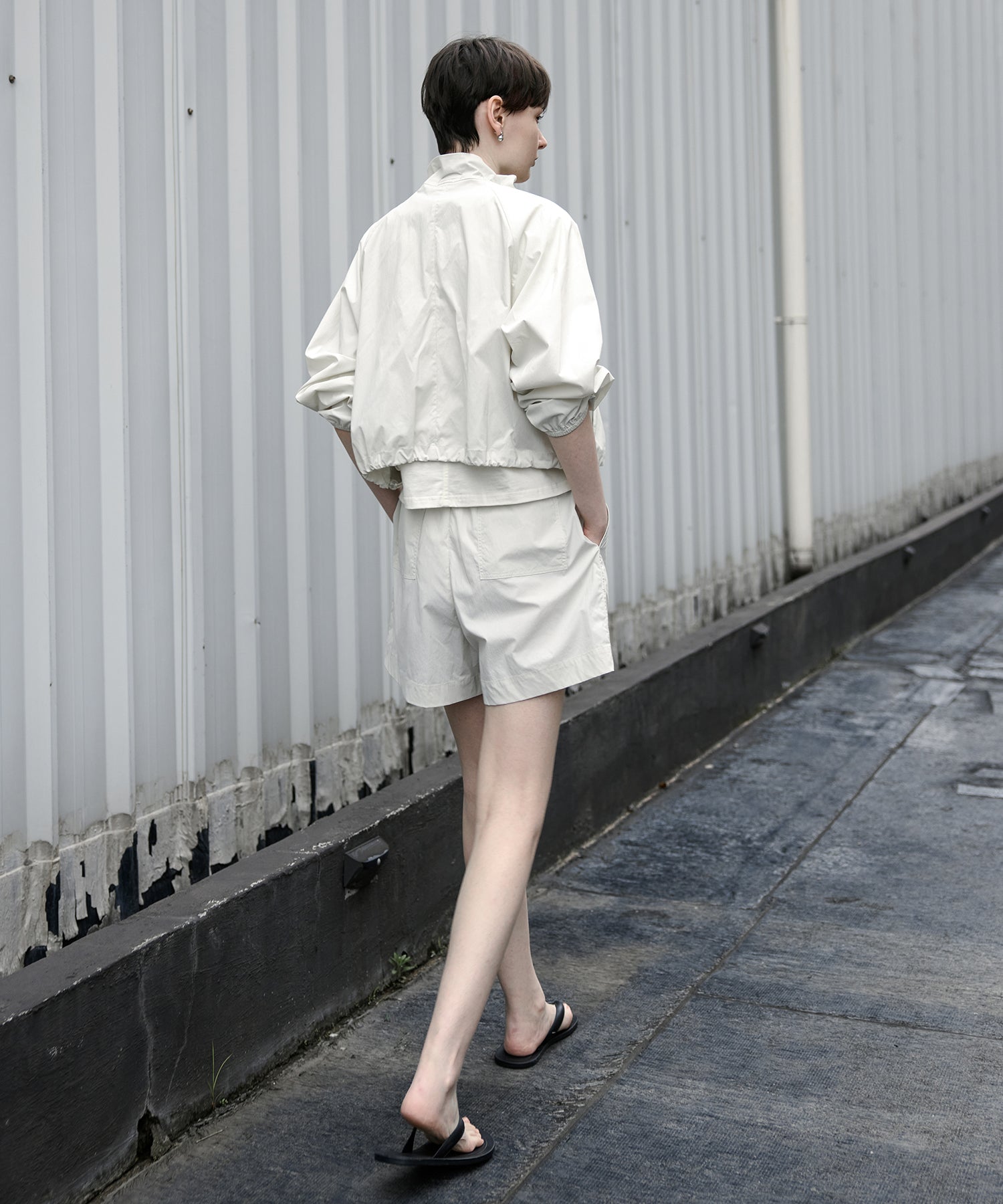 UV Protection Drawstring Minimal Shorts
