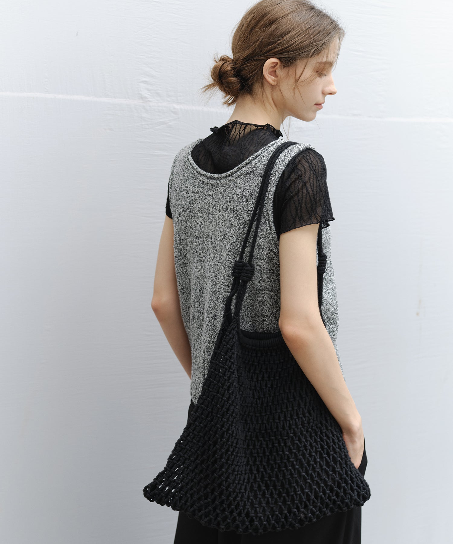 “Shipping in early March” Marl Knit Tank Vest