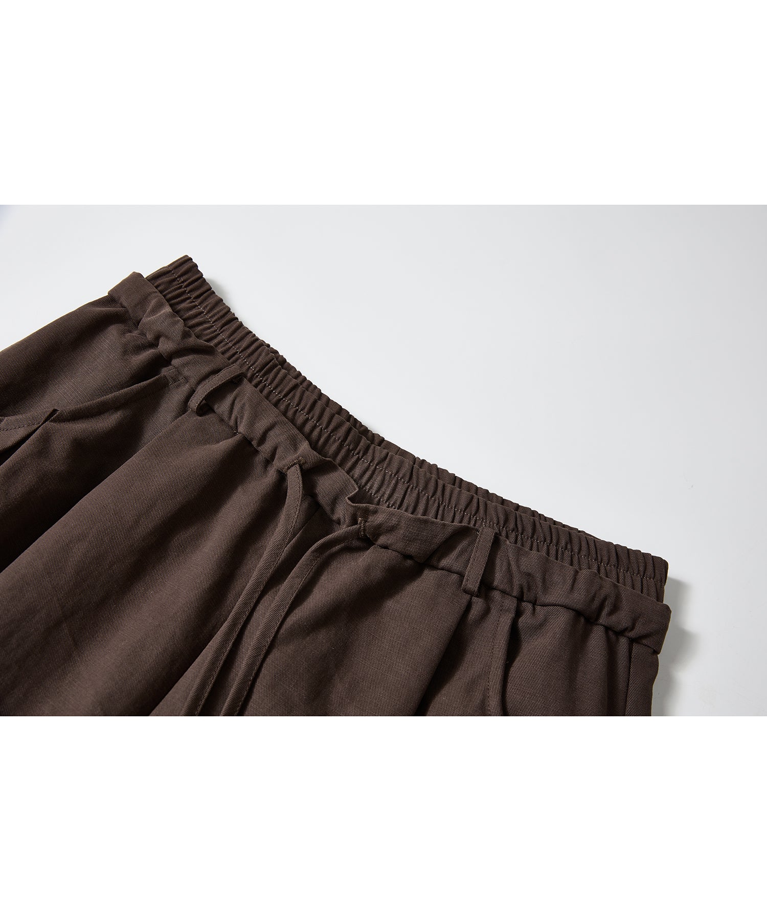 「9月下旬出荷予定」Drawstring Waist Wide Midi Pants