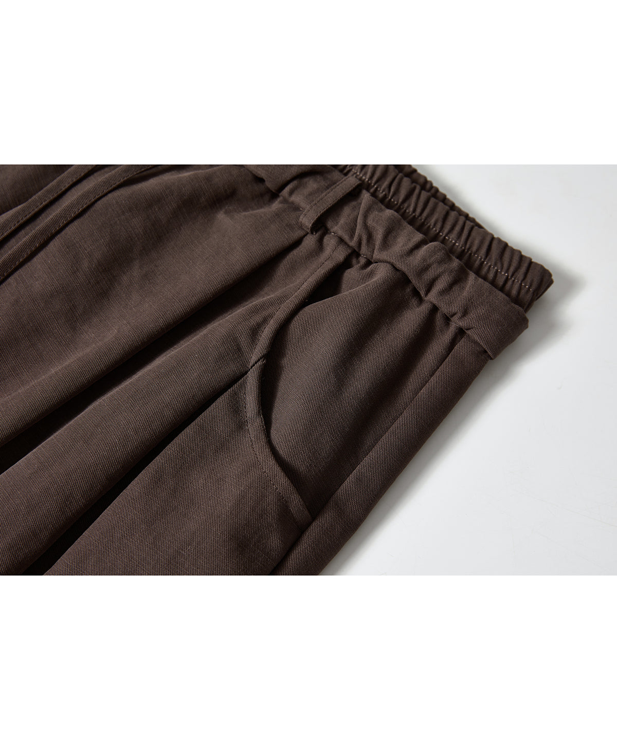 「9月下旬出荷予定」Drawstring Waist Wide Midi Pants