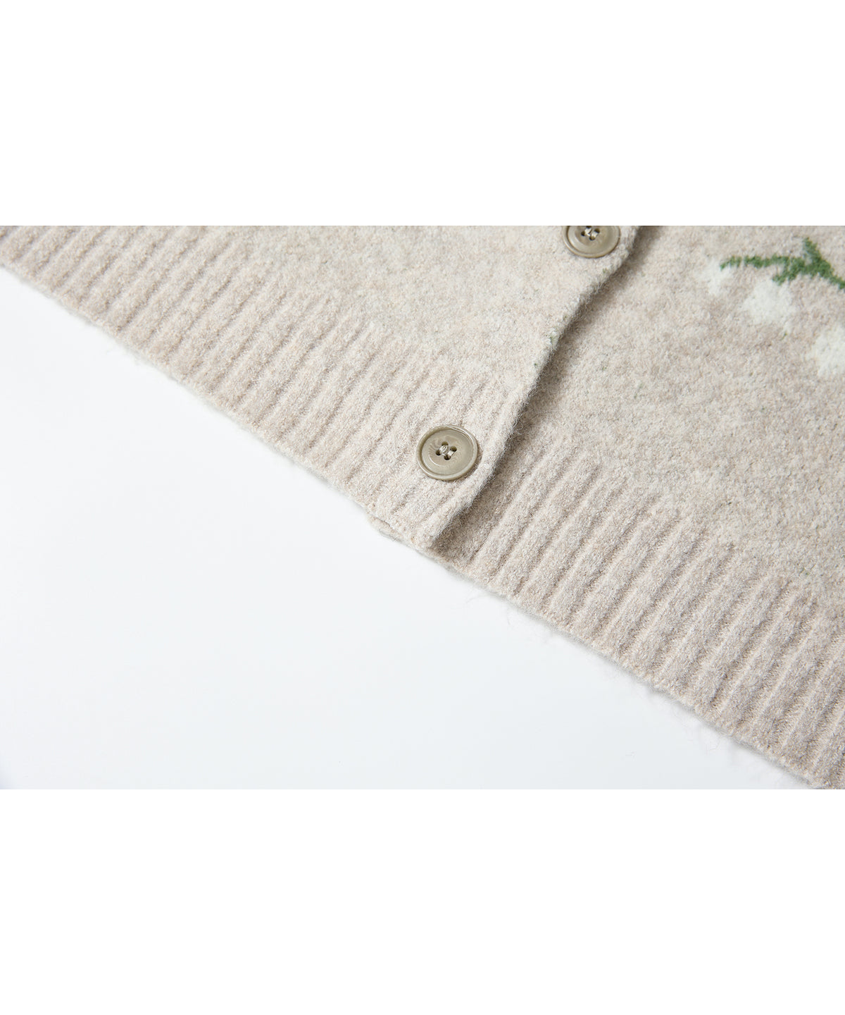 「10月下旬出荷予定」Lily of the Valley Jacquard Knit Cardigan