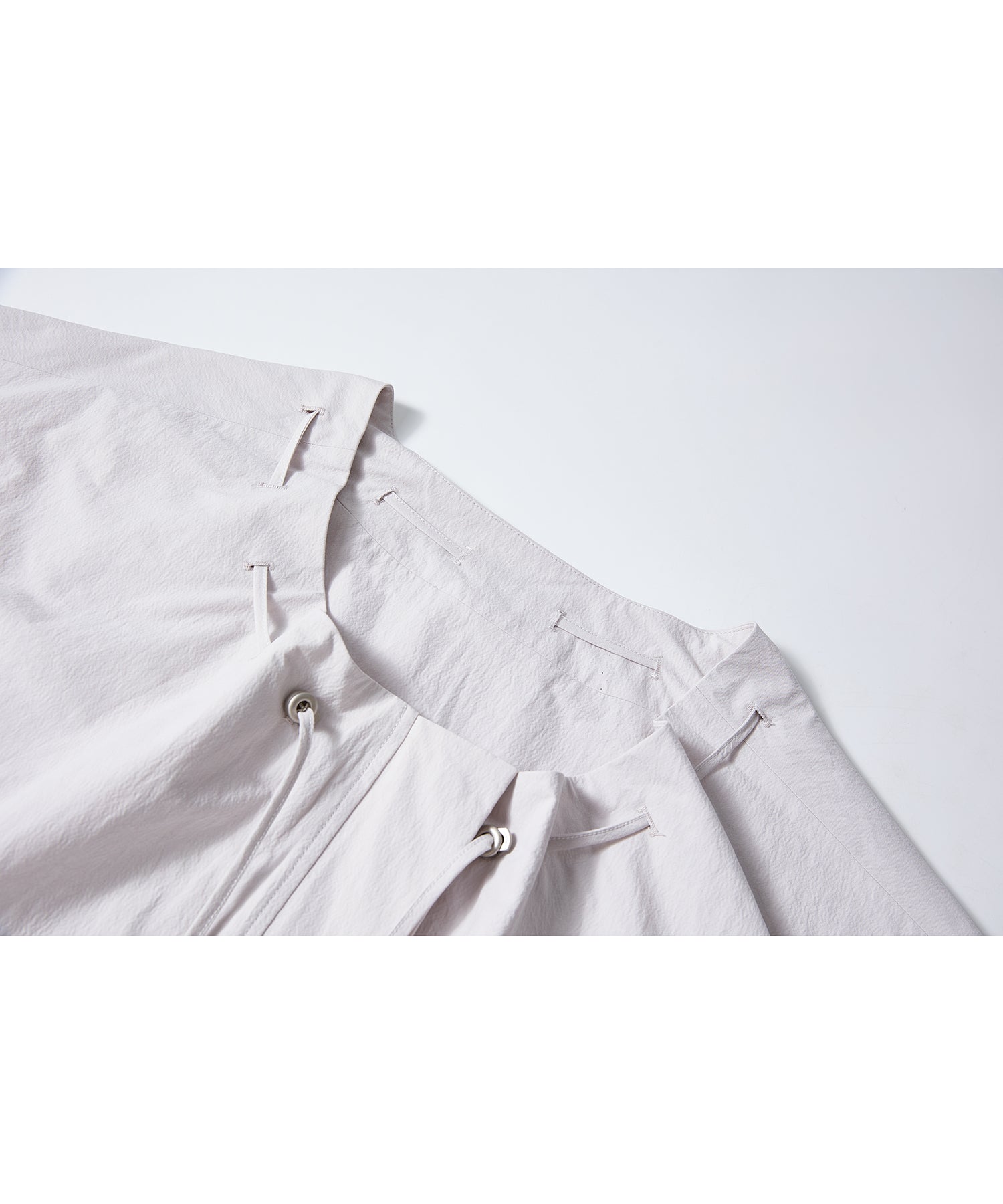 「9月下旬出荷予定」Drawstring Gathered Cropped Blouson
