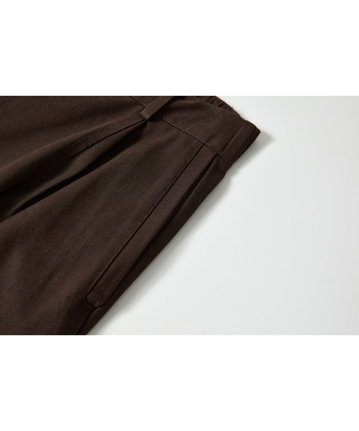 「10月下旬出荷予定」Back Elastic Wide Straight Pants