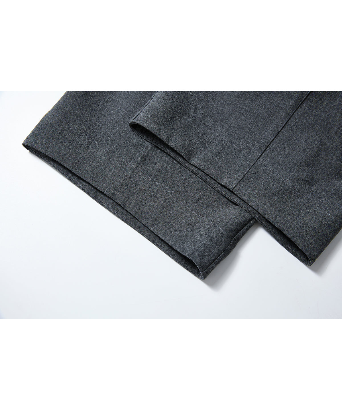 「10月下旬出荷予定」Tucked Wide Straight Slacks Pants