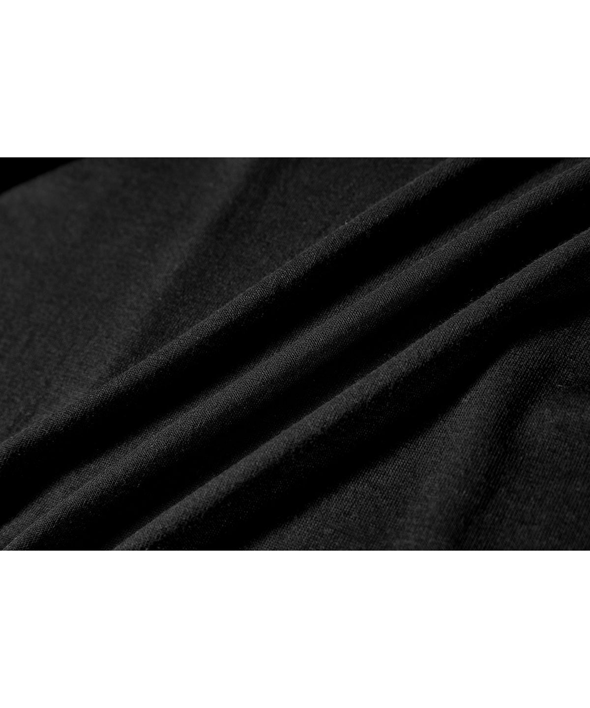 「9月下旬出荷予定」Striped Cord U-Neck Draped Top
