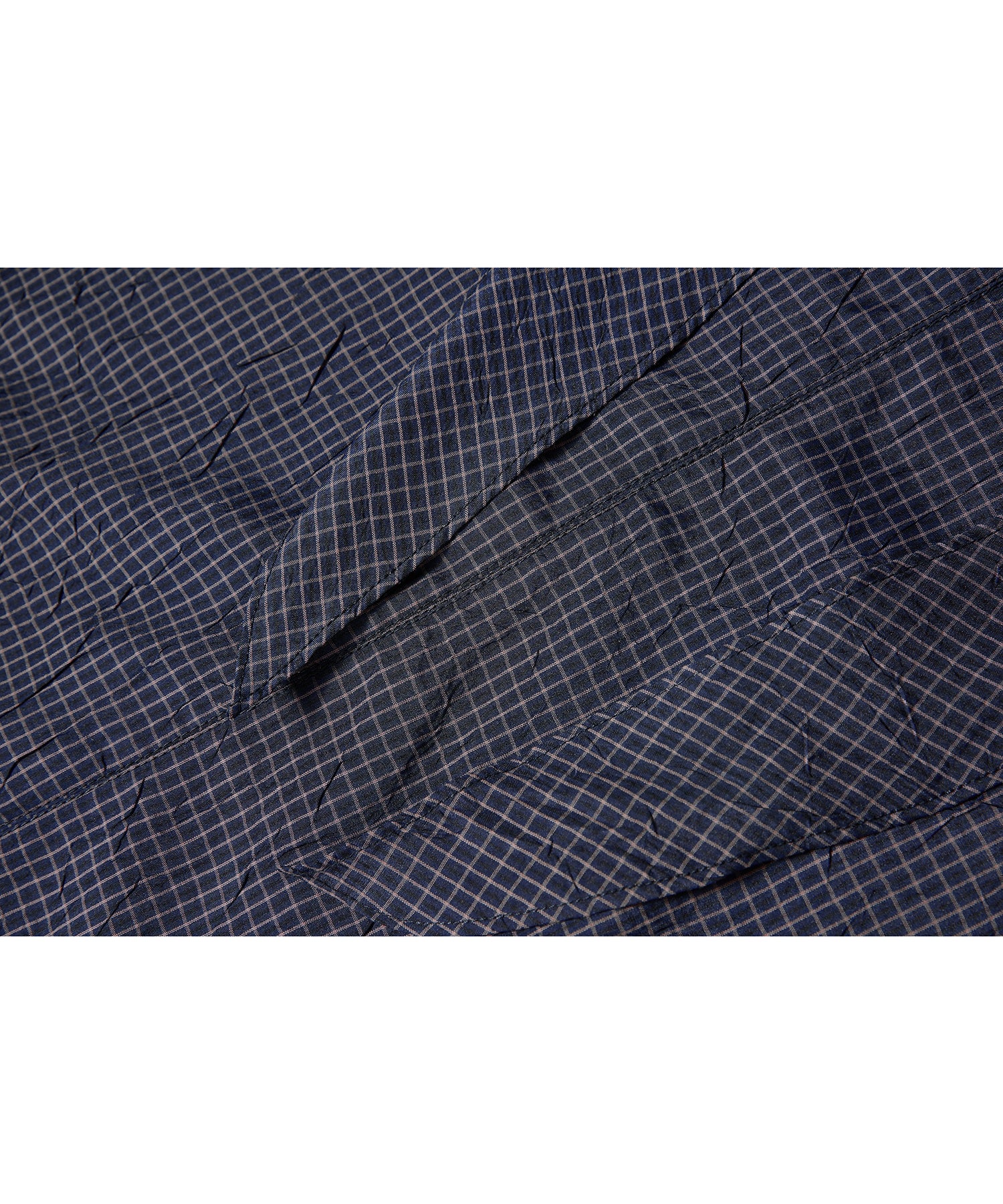 「9月下旬出荷予定」Cross Stole Collar Oversized Shirt
