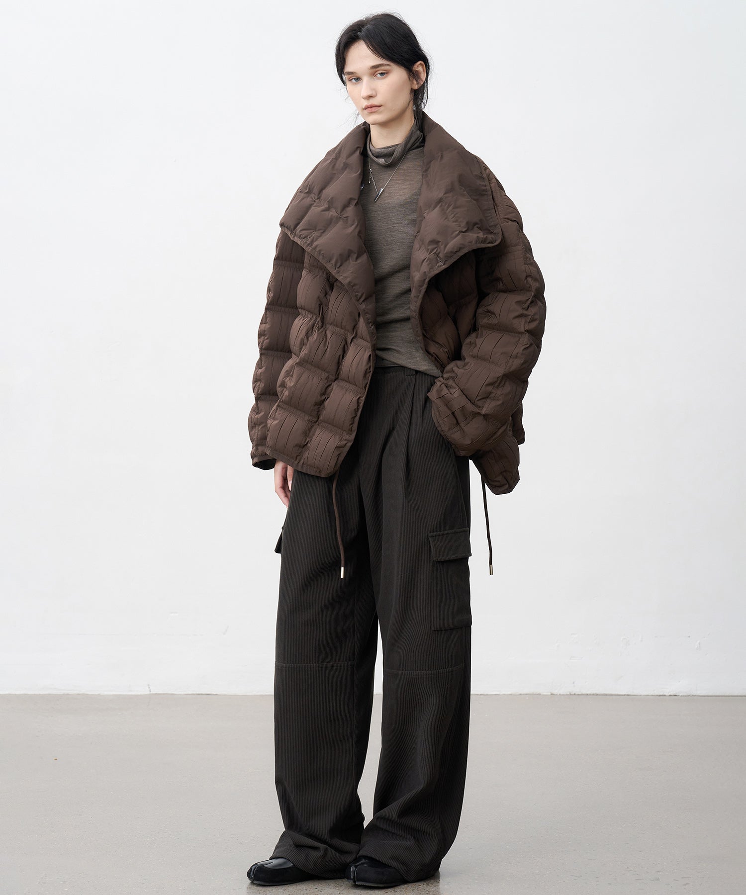 Slim-Fit Wool Turtleneck Knit Top