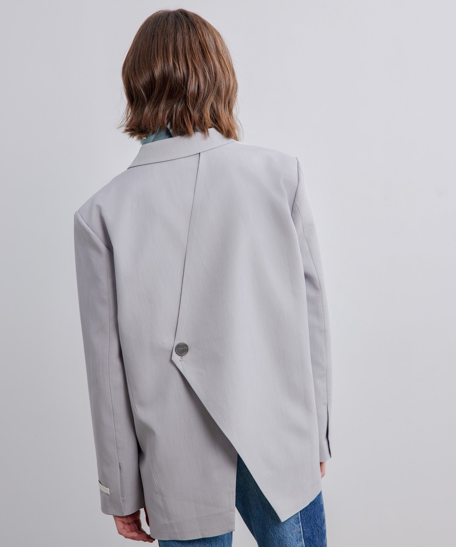 Back-Open Single Jacket
