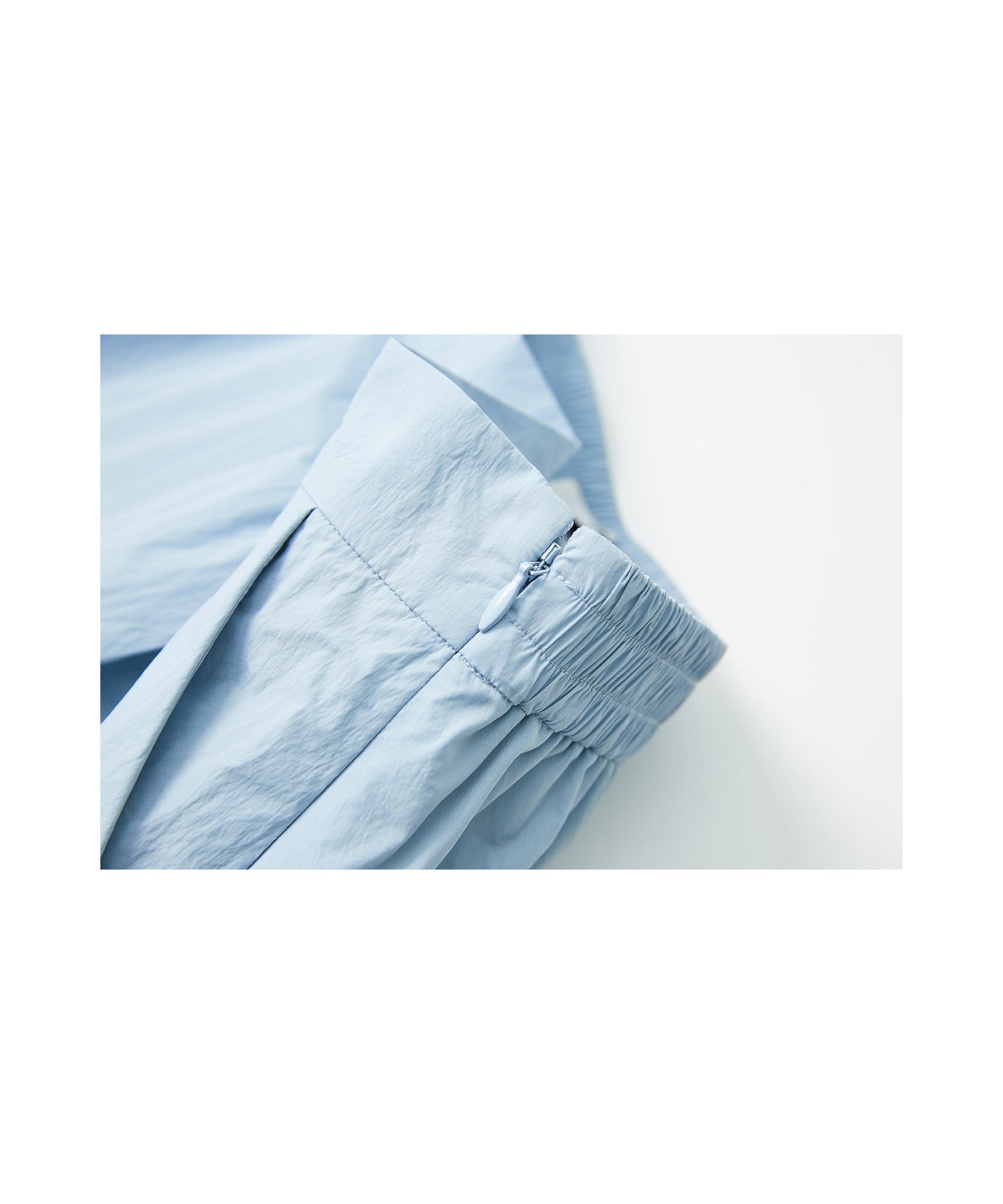 Bicolor Layered Flared Skirt