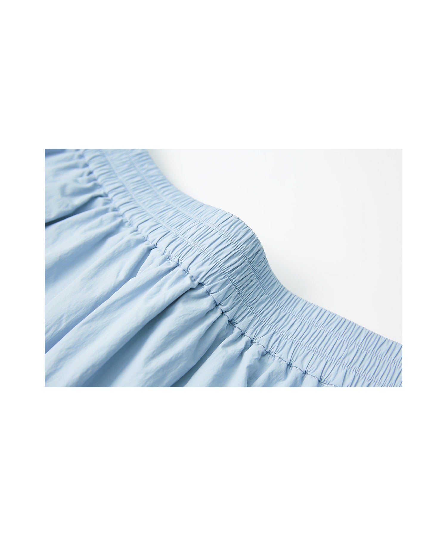 Bicolor Layered Flared Skirt