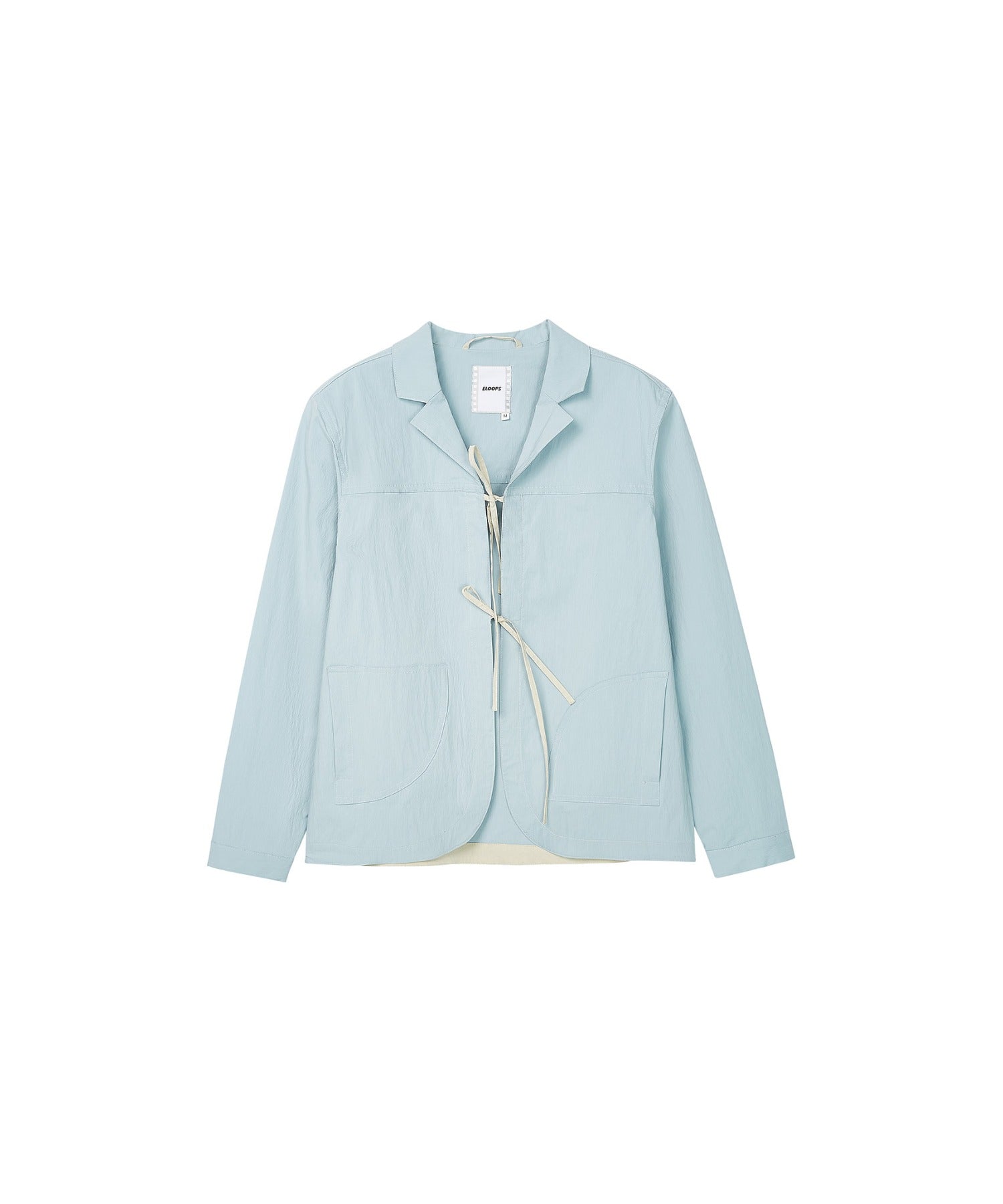 Color-Accent Ribbon Spring Jacket