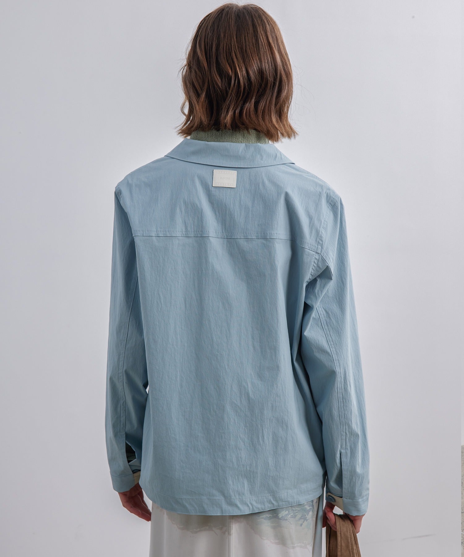 Color-Accent Ribbon Spring Jacket