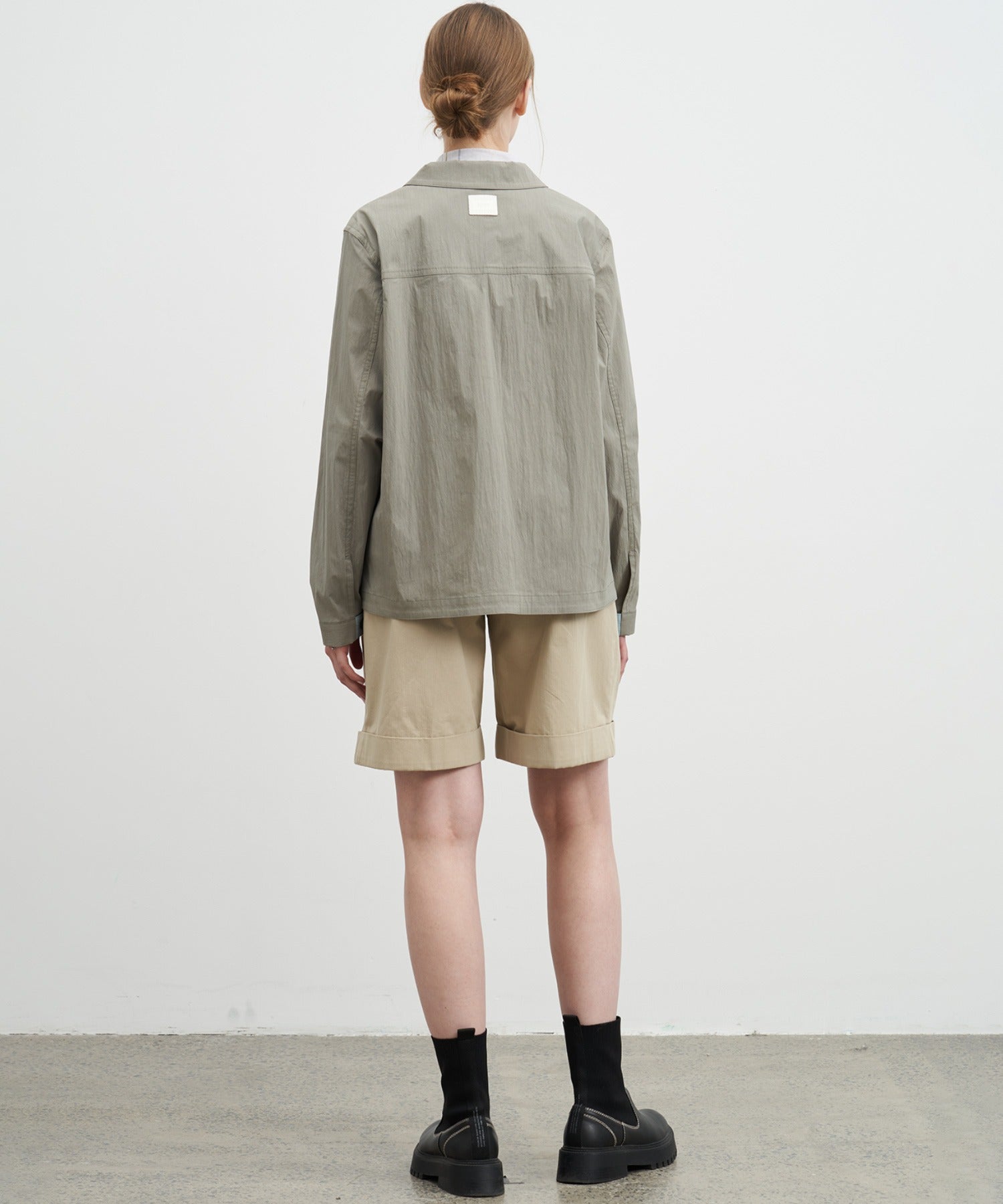 Color-Accent Ribbon Spring Jacket