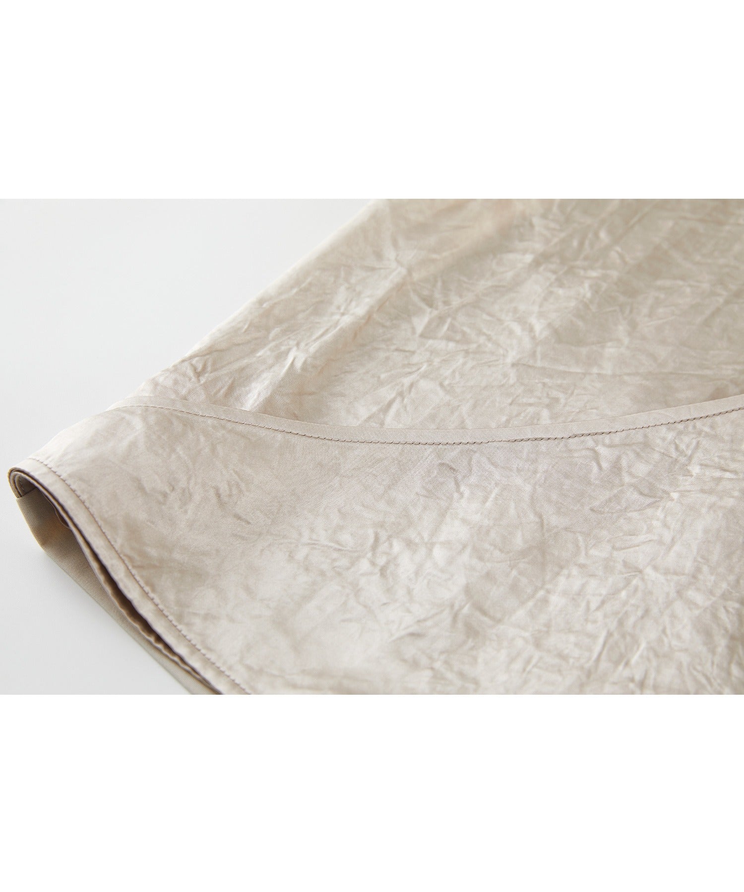 Backless Tailored Vest with Acetate Paneling