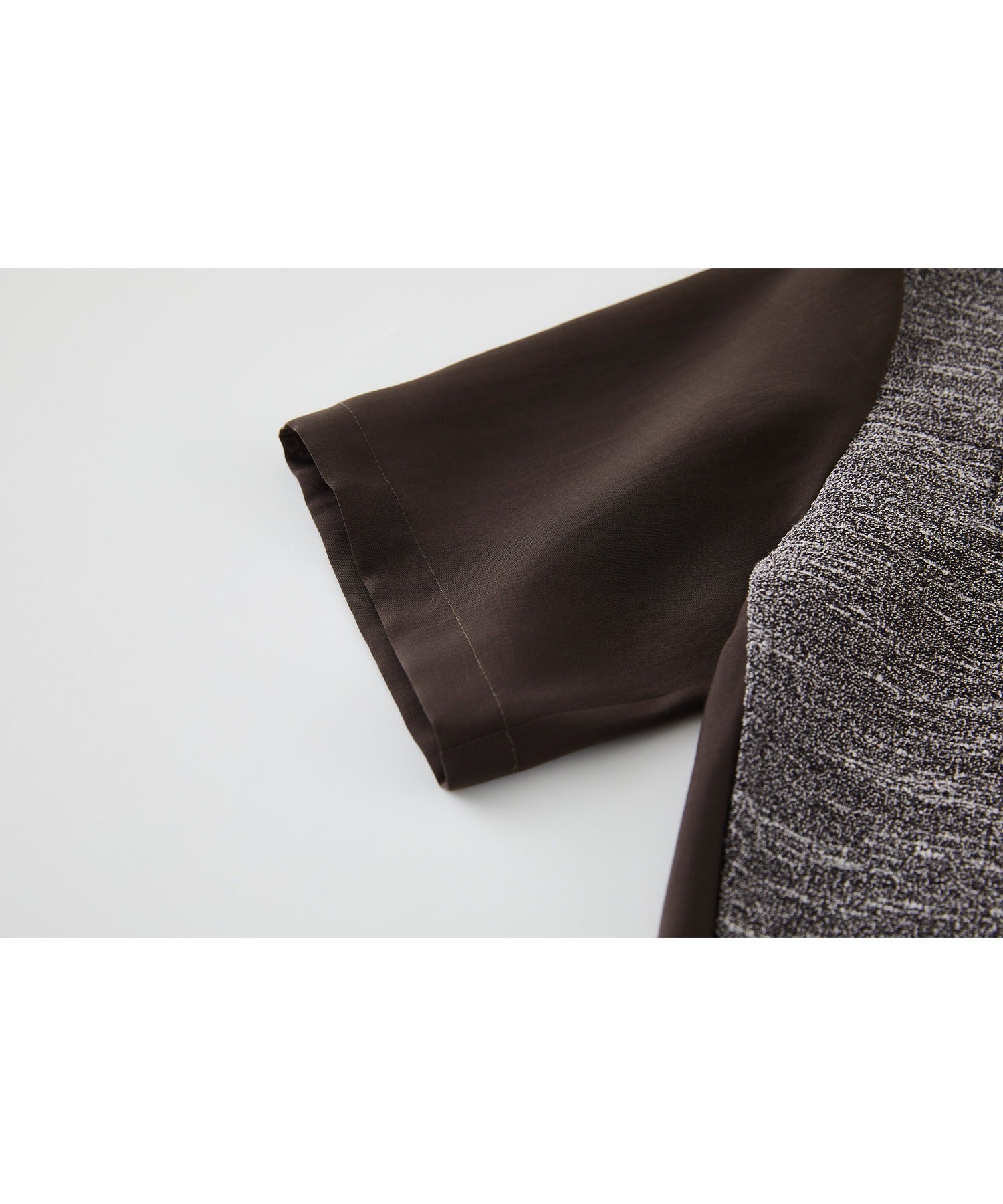 Layered-Style Cropped Shirt