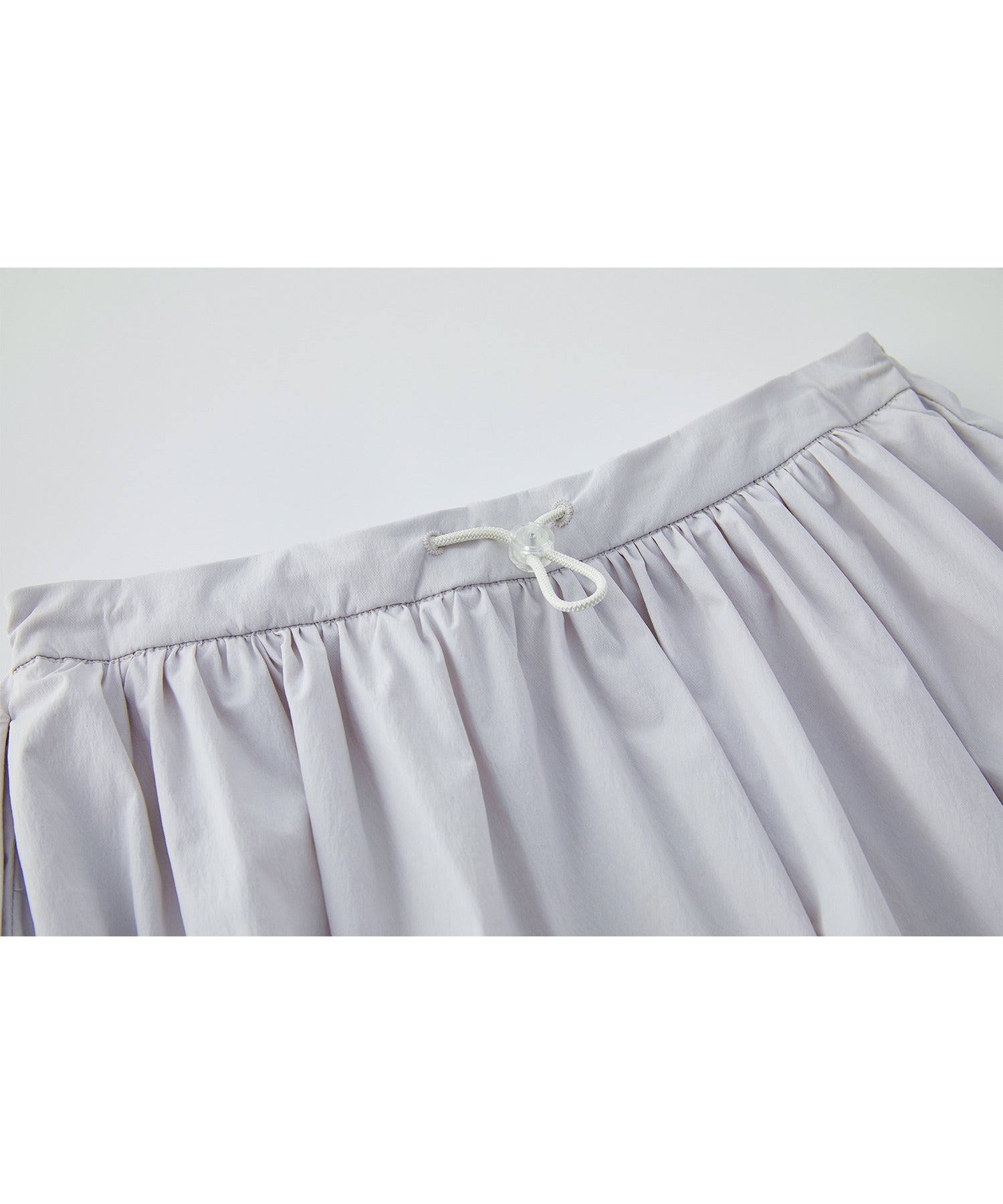 UV-Protection Basic Gathered Skirt