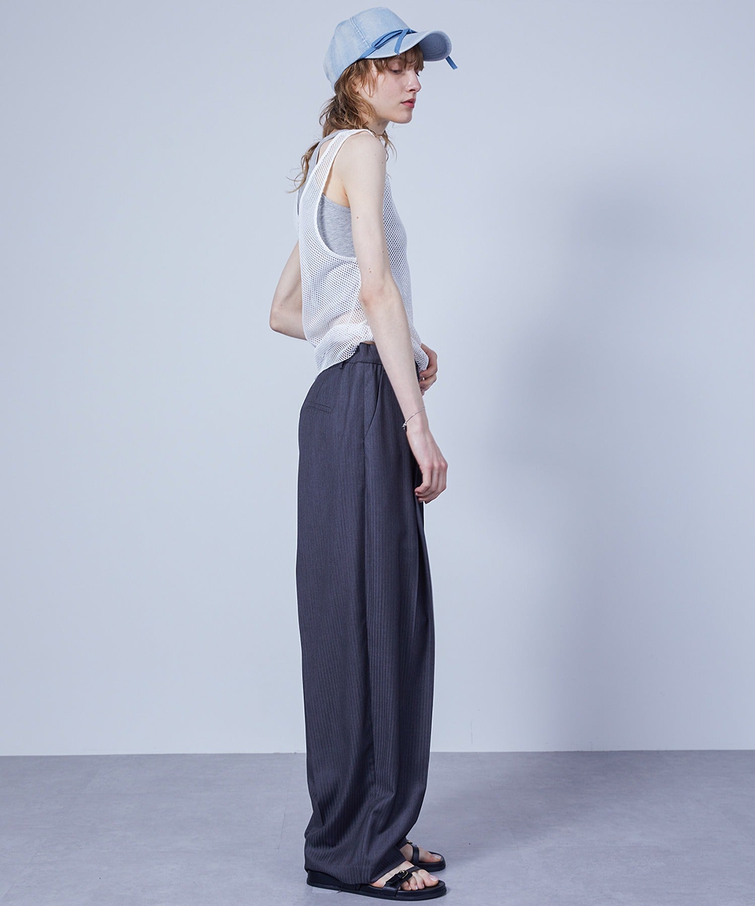 Mesh Tank with Inner Tee Set