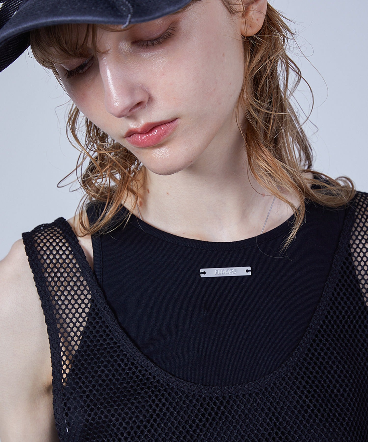 Mesh Tank with Inner Tee Set