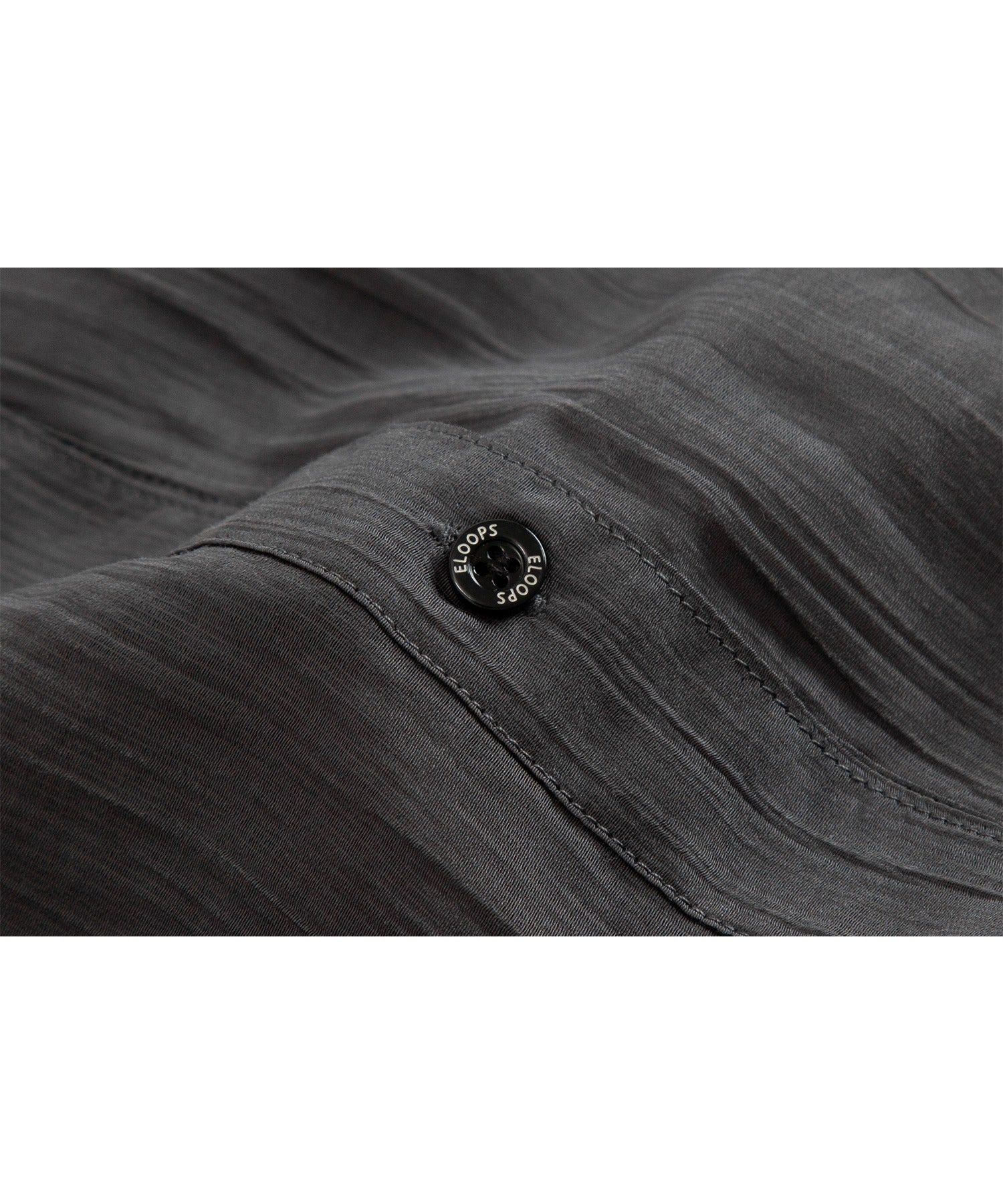 Fluid Back Button Detail Oversized Shirt
