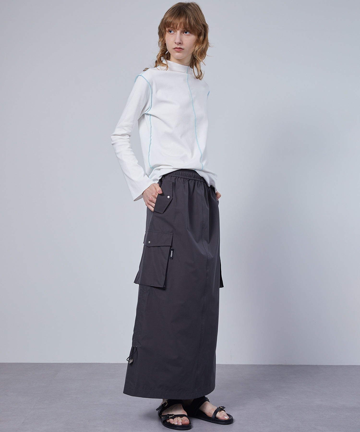 Stitch Line Loose Top / Cutsew