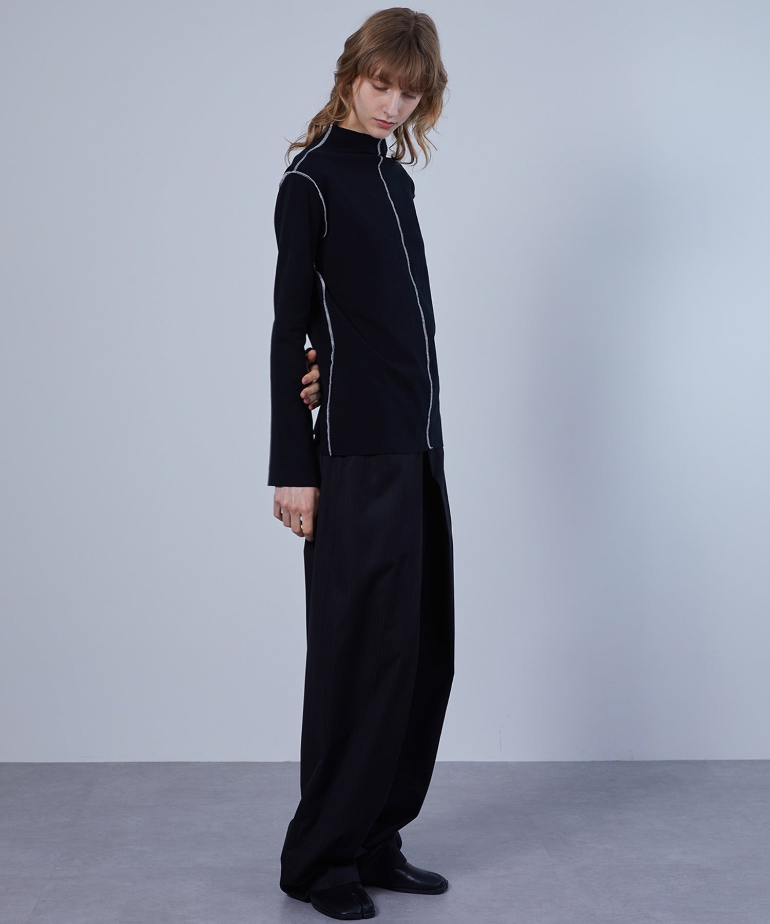 Stitch Line Loose Top / Cutsew