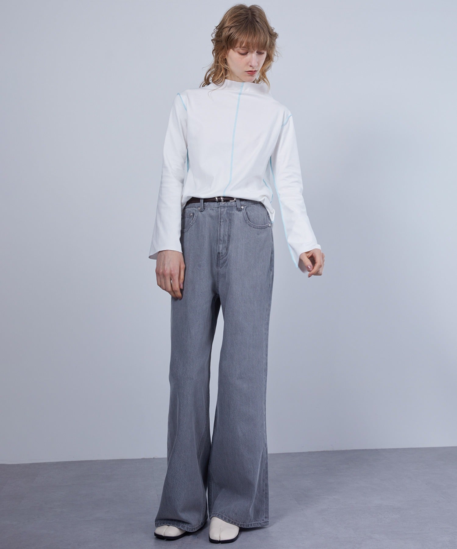 Stitch Line Loose Top / Cutsew