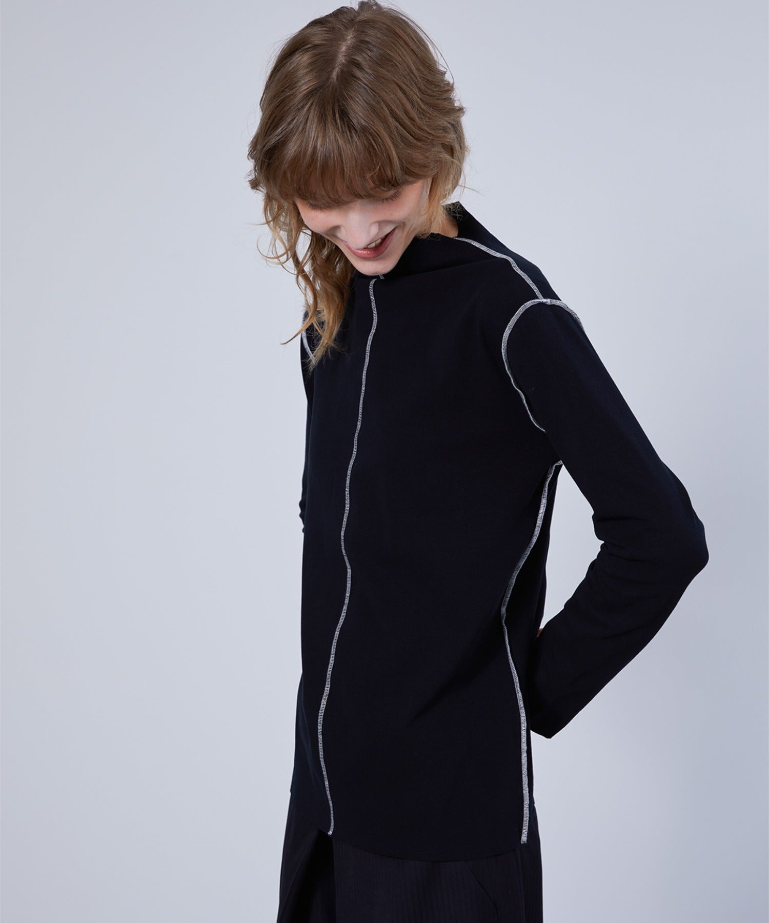 Stitch Line Loose Top / Cutsew