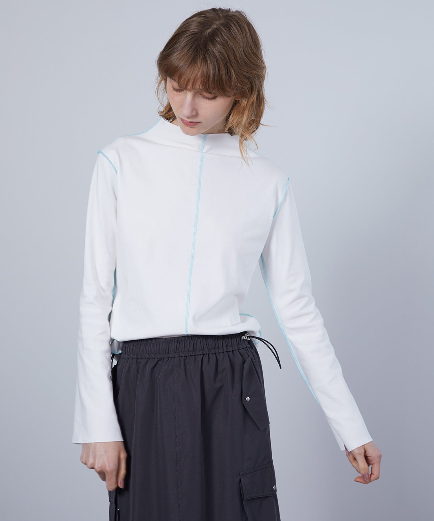 Stitch Line Loose Top / Cutsew
