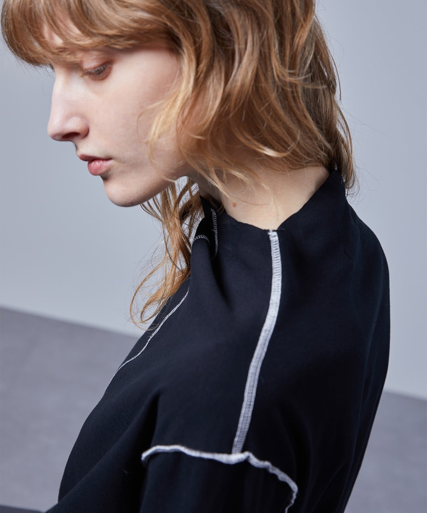 Stitch Line Loose Top / Cutsew