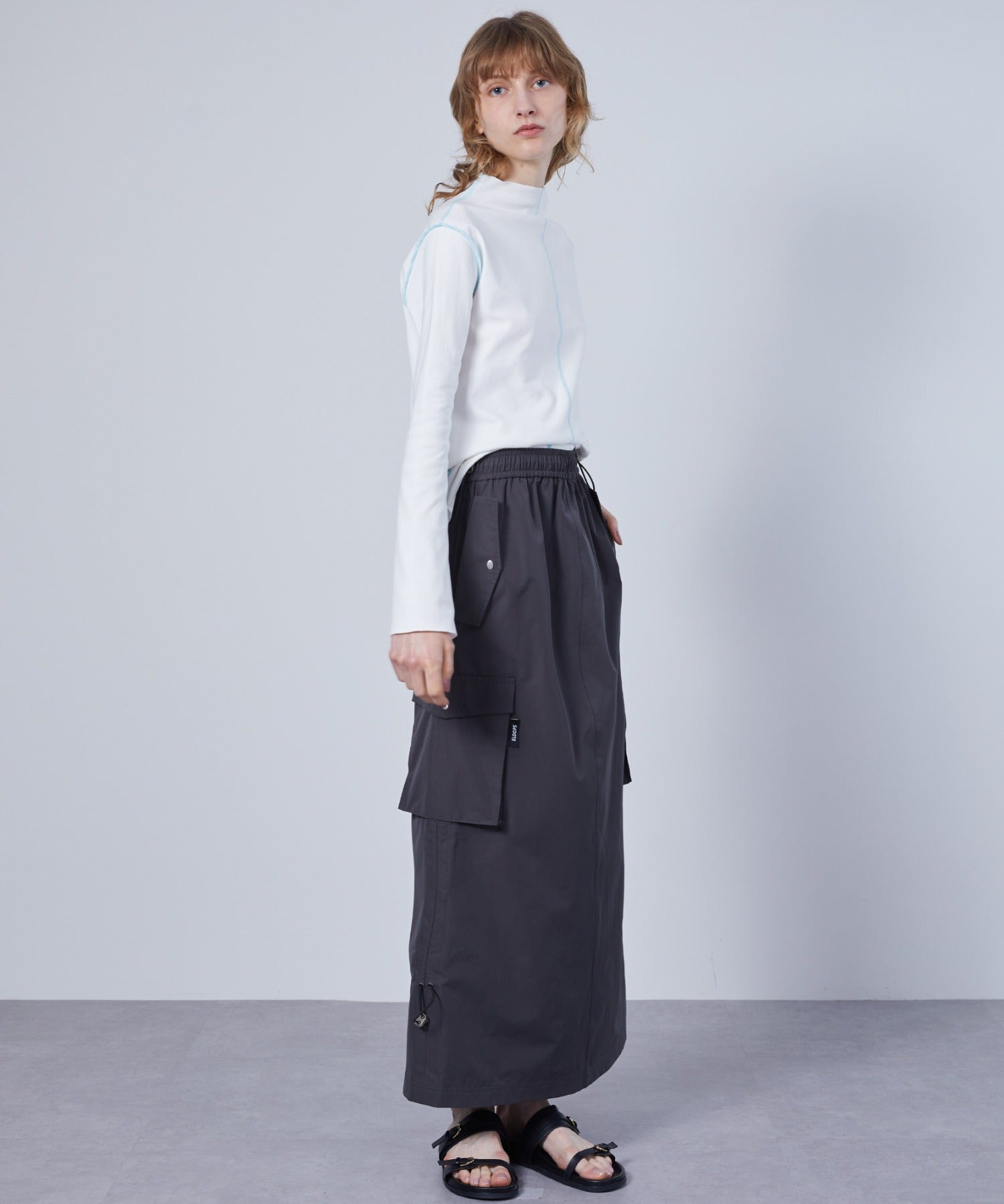 Stitch Line Loose Top / Cutsew