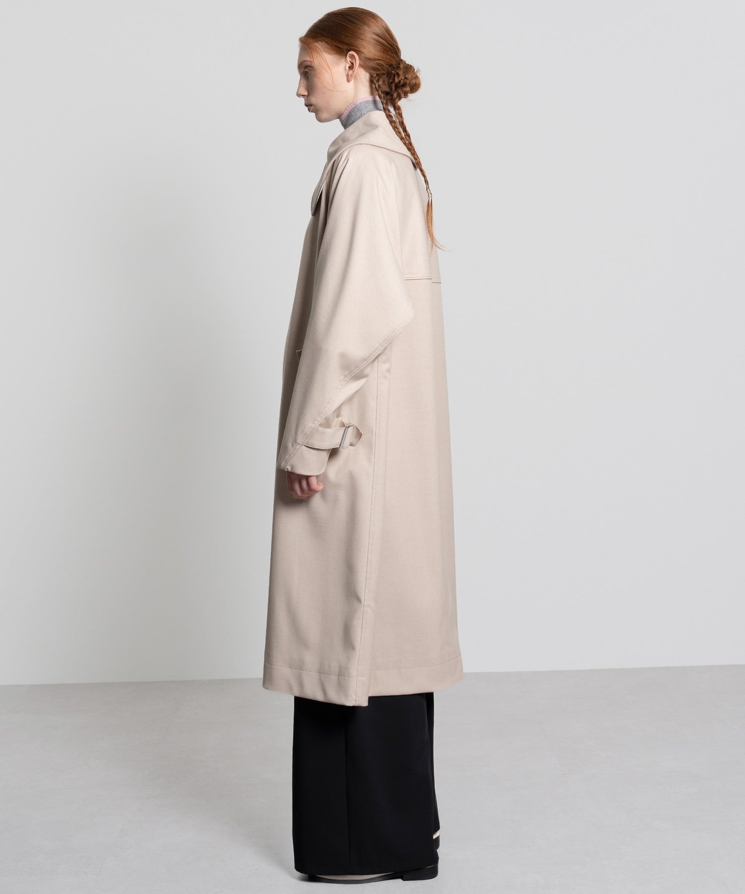 Big Collar Oversized Trench Coat