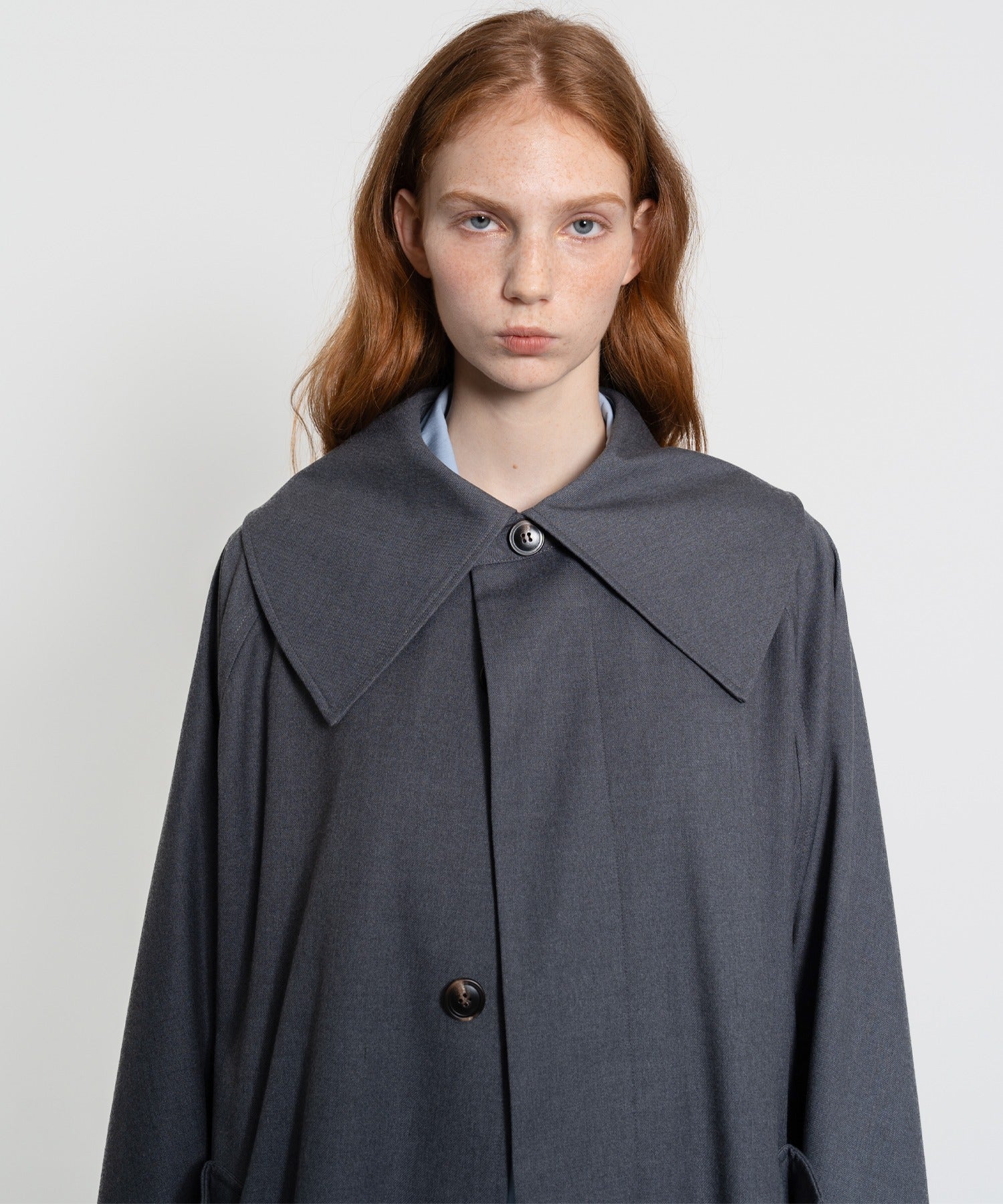 Big Collar Oversized Trench Coat