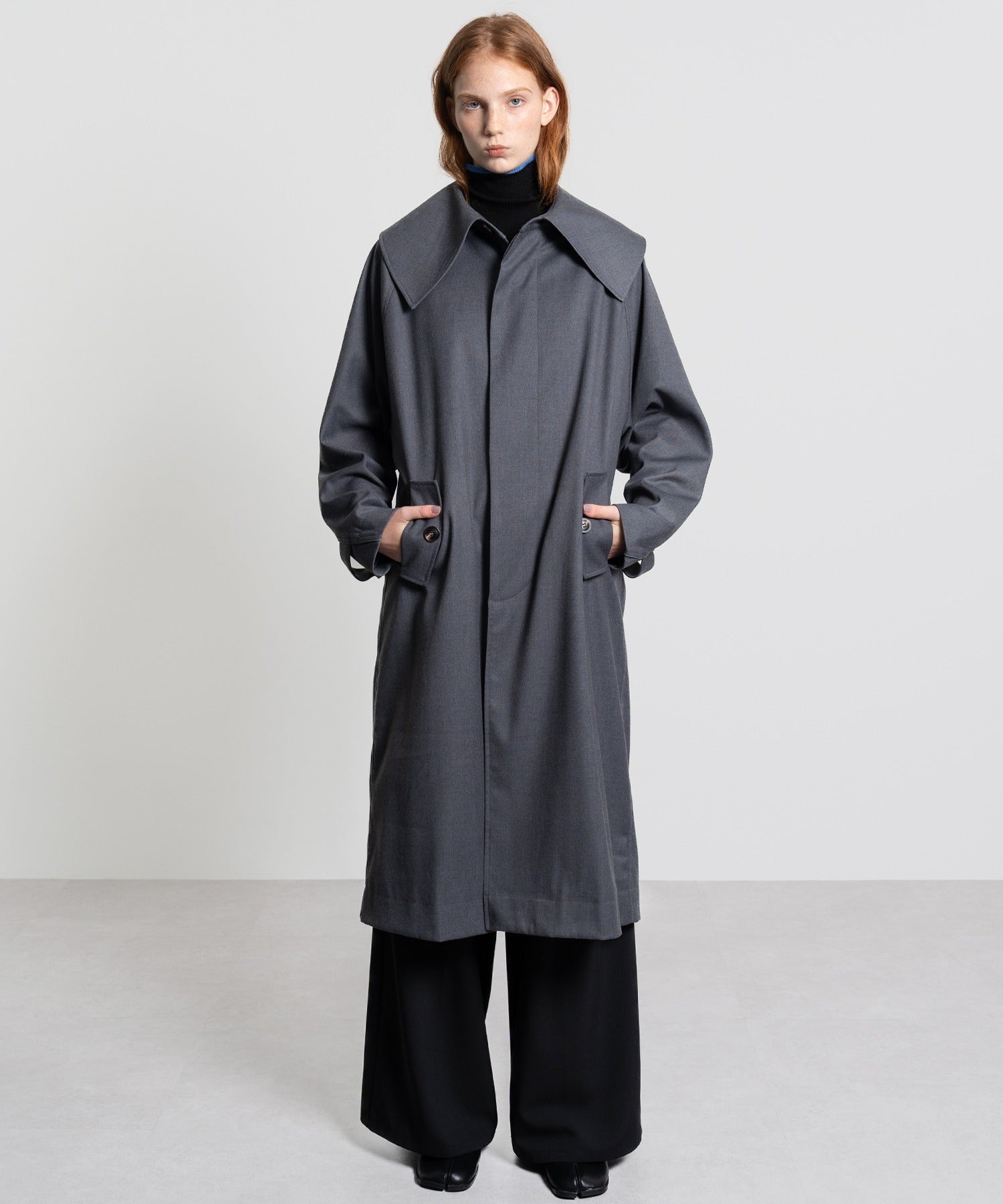 Big Collar Oversized Trench Coat