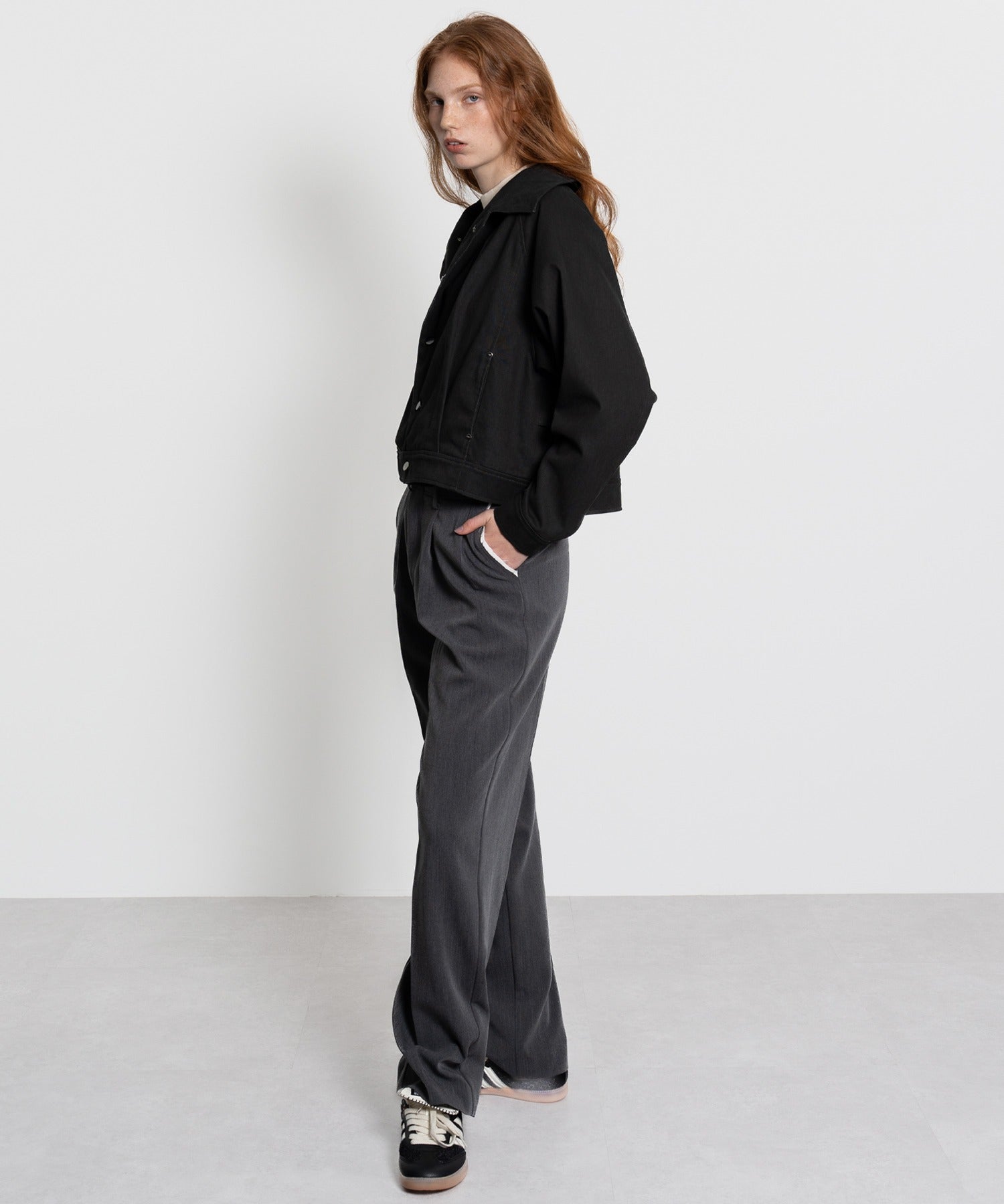 Cropped Cargo Jacket