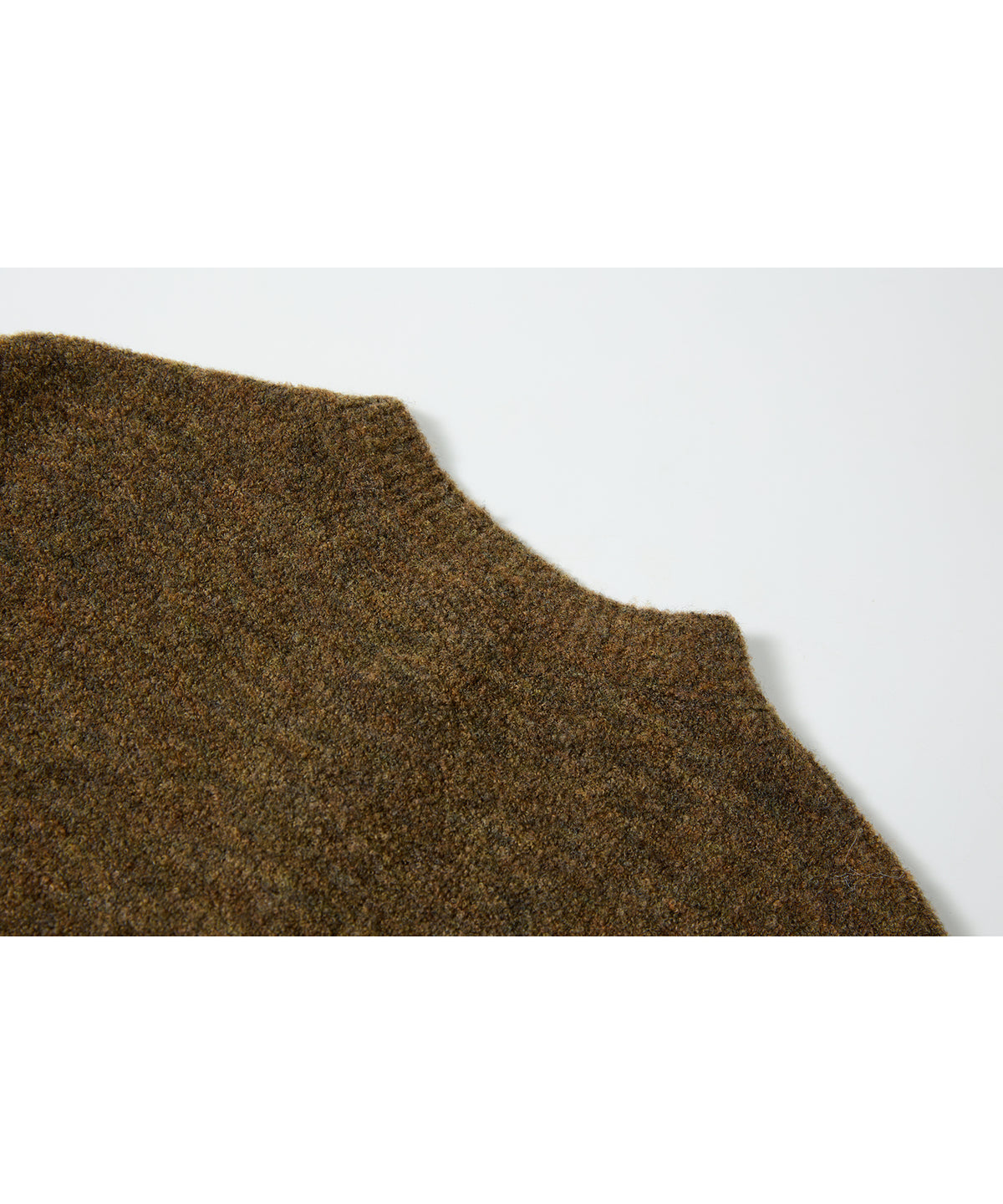「10月下旬出荷予定」Melange Wool-Blend Multi Button Knit Cardigan