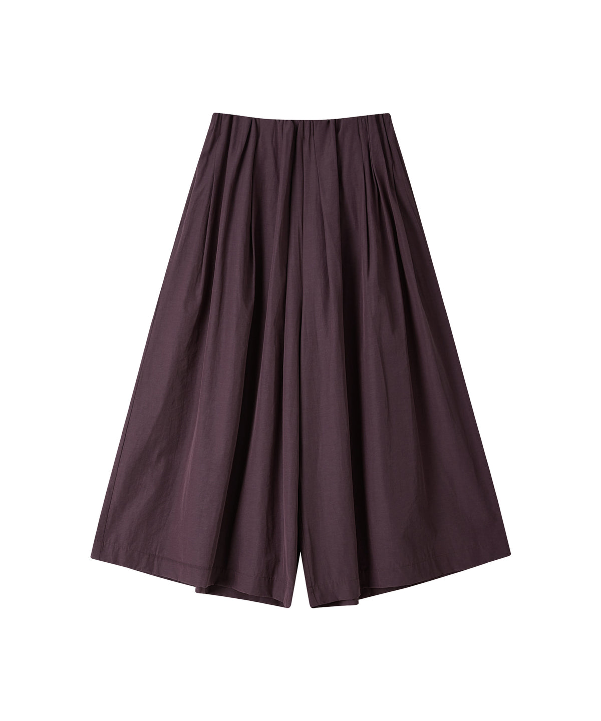 「9月下旬出荷予定」Matte Tuck Wide Skants