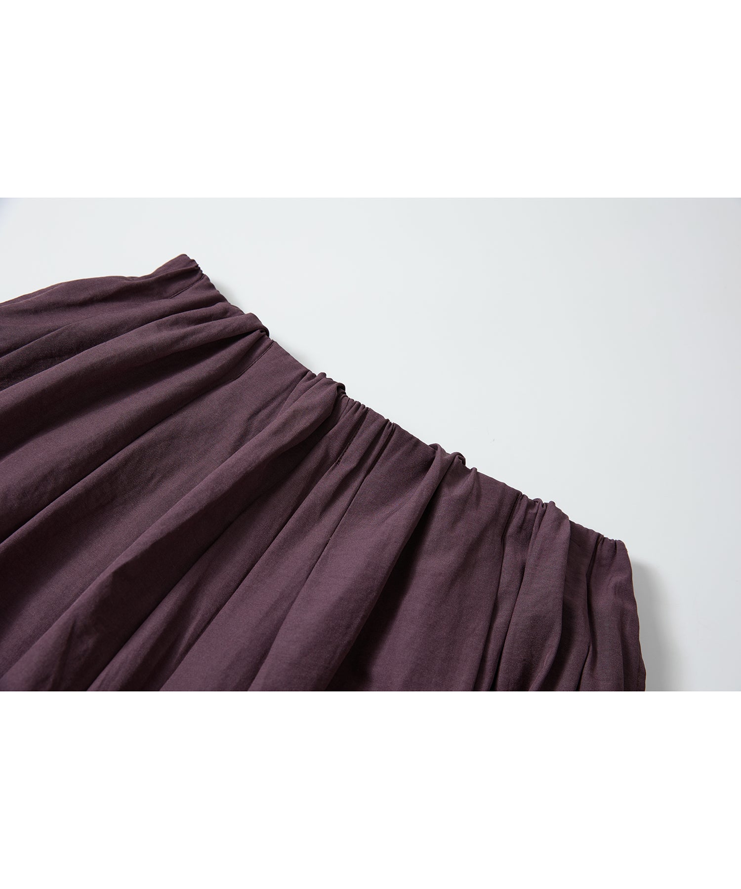 「9月下旬出荷予定」Matte Tuck Wide Skants