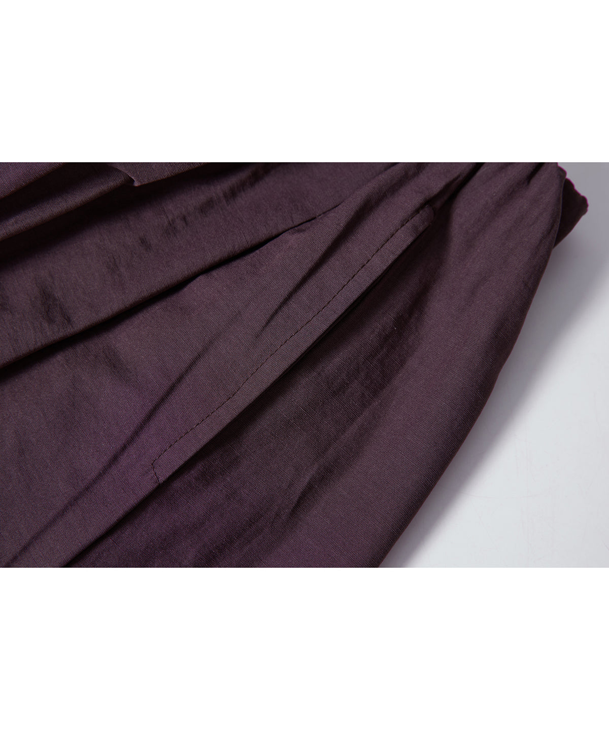 「9月下旬出荷予定」Matte Tuck Wide Skants